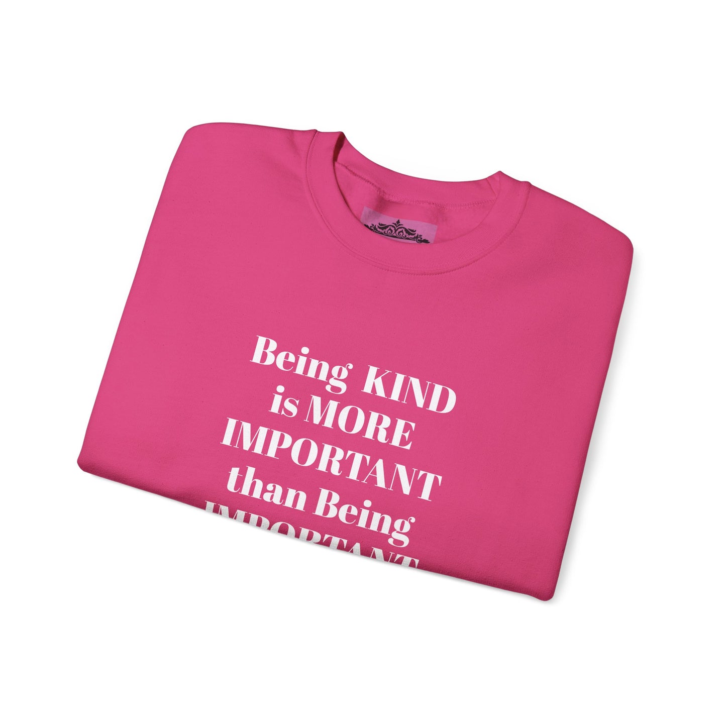 BE KIND CREWNECK SWEATSHIRT