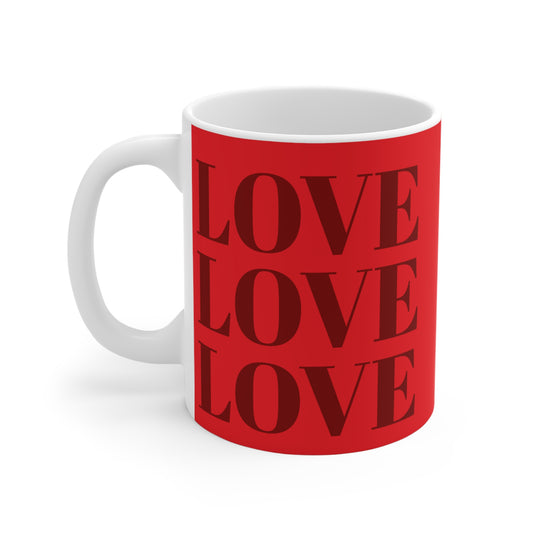 LOVE TIMES SIX MUG