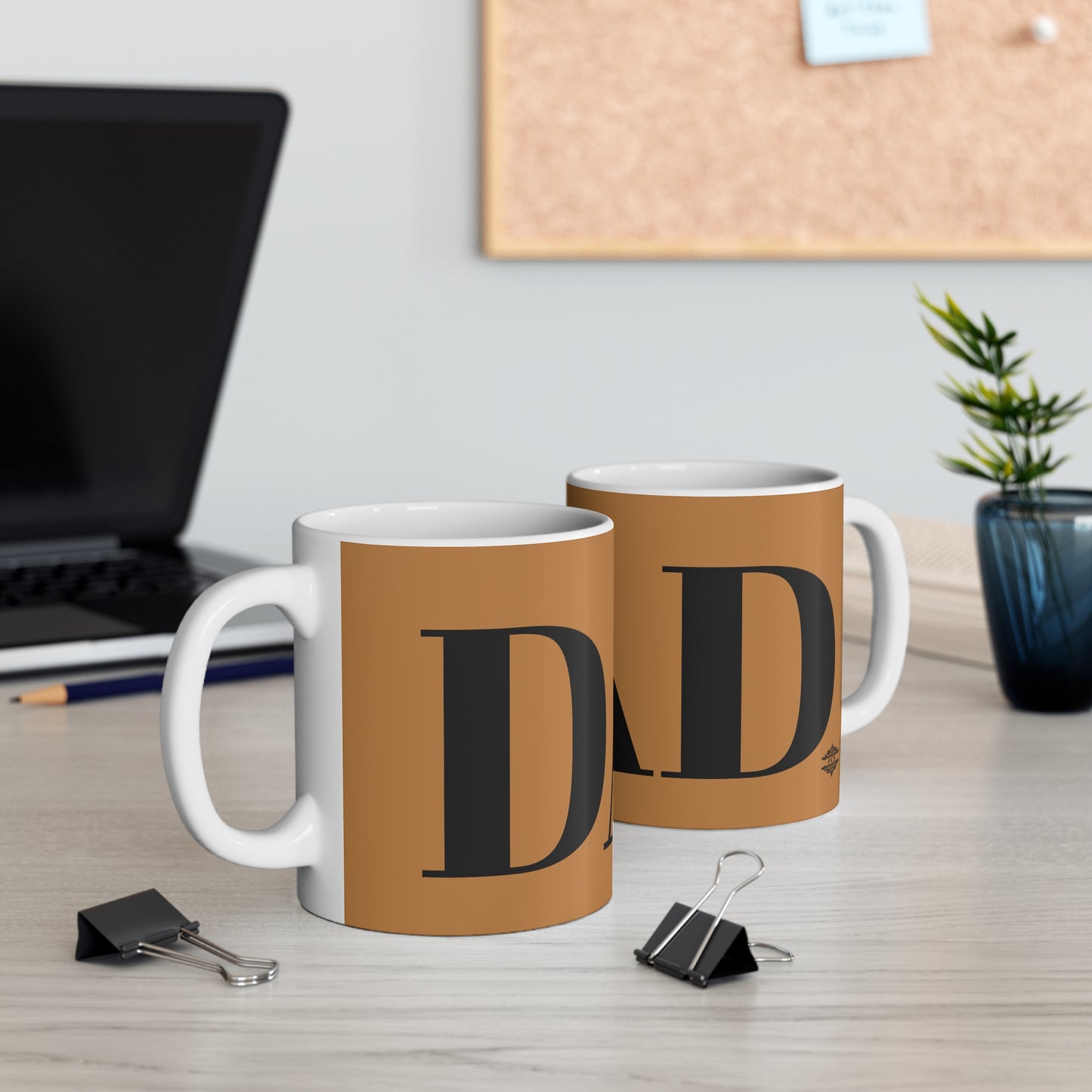 LIGHT BROWN DAD MUG