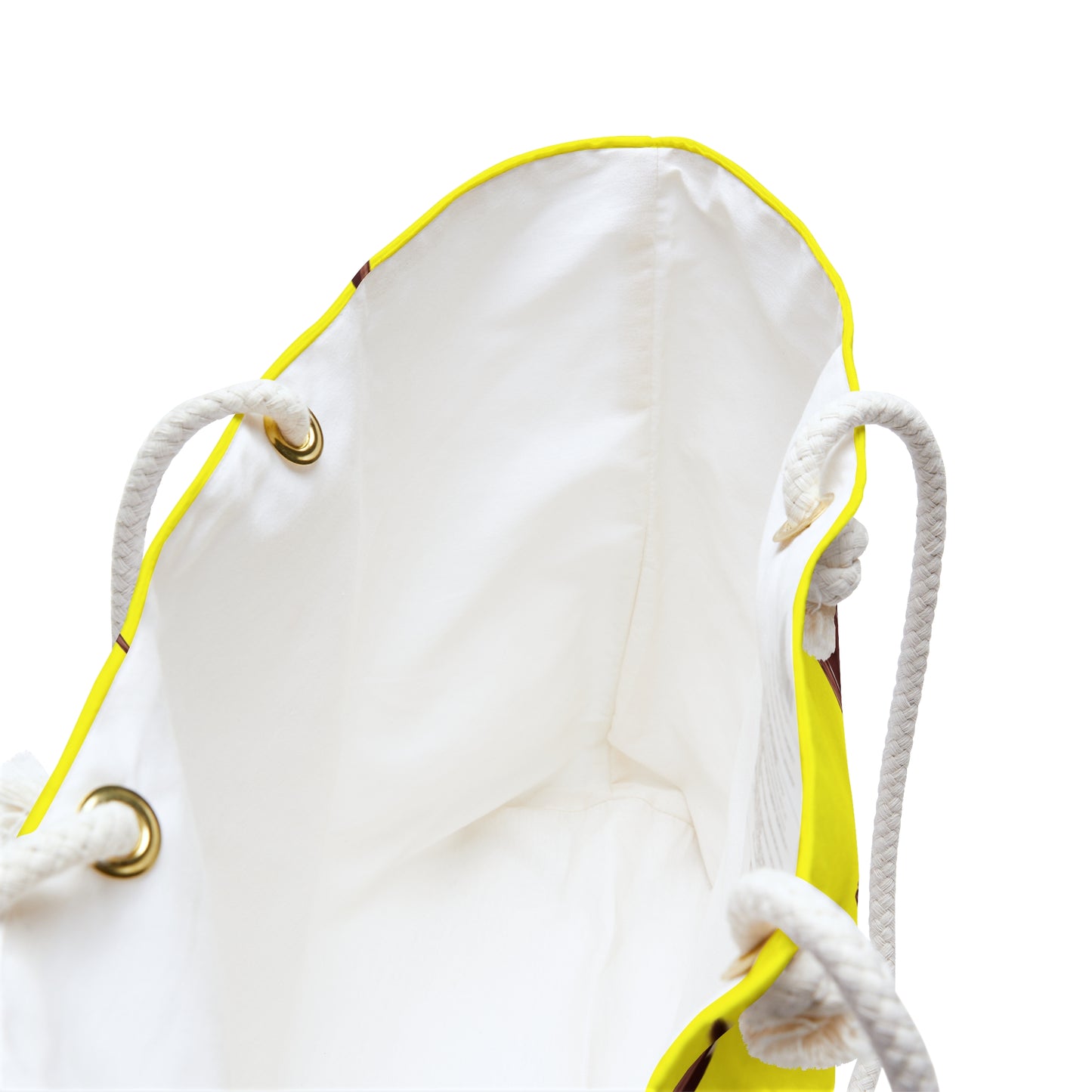 BRIGHT YELLOW ELEGANT TOTE